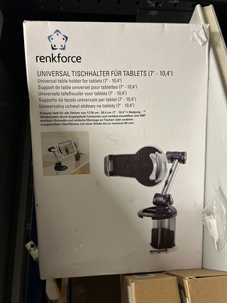 2x Inhoud stellingvak w.o. tablethouder, fietsaccessoires W.o. yepp, r