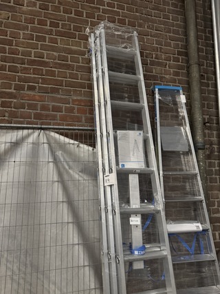 Gefelste reformladder 3-delig 3 x 10 sporten Zarges, Skymaster DX 4484