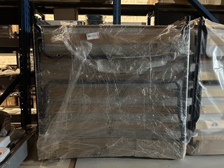 2x Luxe opklapbed/vouwbed met matras