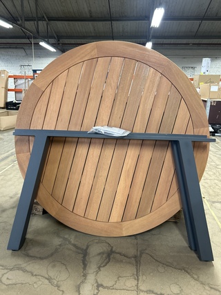 Tuintafel rond diameter 130 cm Wakefield, Paros