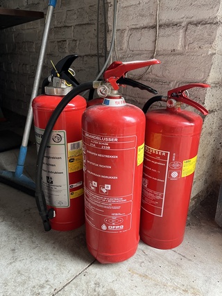 4x Brandblusser