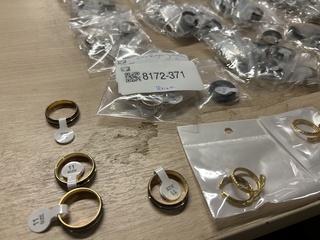 300x (online) voorraad juwelier – stainless steel ringen van hoge kwal