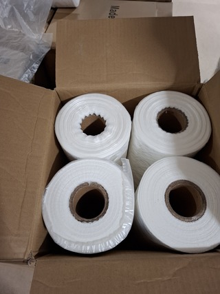 Ca. 13 doos a 4 rol Luchtkussenzakken