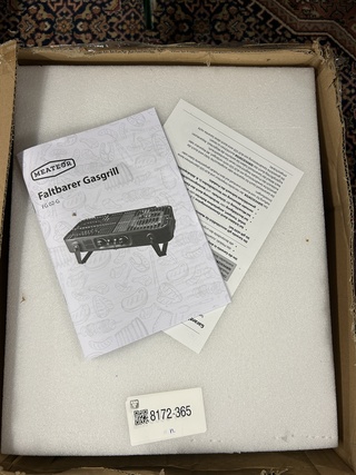 Opvouwbare gasbarbecue met transporttas Meateor, FG 02-G