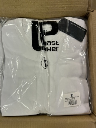 10x Set van 10 t-shirts maat m Lower east, wit