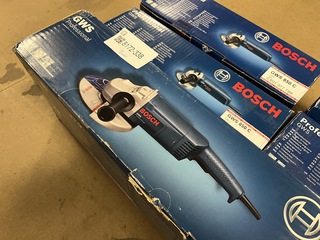 5x Haakse slijpmachine Bosch professional