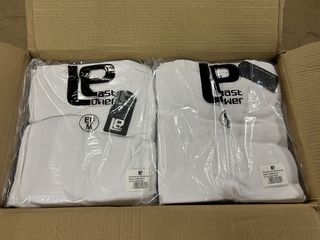10x Set van 10 t-shirts maat m Lower east, wit