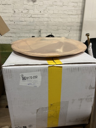 Partij diversen w.o. lamp, wandplank