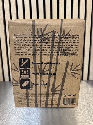 600x Bamboe luier maat L 9-14 kg Best Years