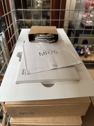 2x Wi-Fi 6 access point voor buiten IP67 Cisco Meraki, MR76