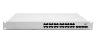 Cloud-managed stapelbare access switch Cisco Meraki, MS350-24P