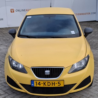 Personenauto, Seat, Ibiza 1.2 Club, geel, 2009