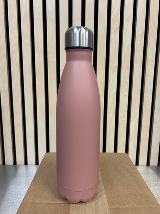 Ca. 20x Drinkfles, thermosfles 500 ml, Levivo, roze