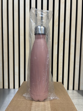 Ca. 20x Drinkfles, thermosfles 500 ml, Levivo, roze