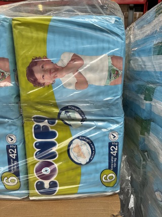 336x Luier Maat 6 Extra Large 16+ kg (8 pakken van 42 stuks) Confy