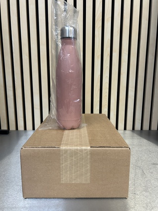 Ca. 20x Drinkfles, thermosfles 500 ml, Levivo, roze
