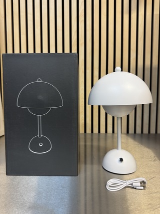 7x Design tafellamp verschillende kleuren wit licht, dimbaar en oplaad