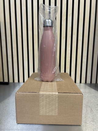 20x Drinkfles, thermosfles 500 ml Levivo, roze