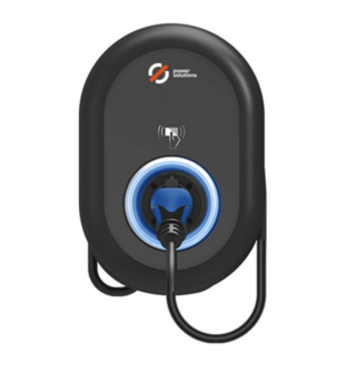 Wallbox Laadpaal  3 Fase 11 kW, Laadkabel 5 meter Type 2, RFID, IP54 V