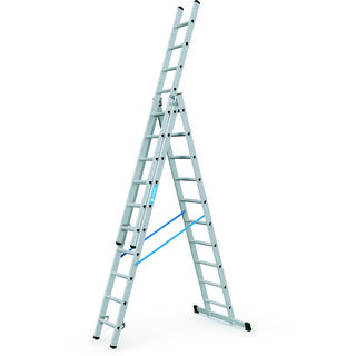 Gefelste reformladder 3-delig 3 x 10 sporten Zarges, Skymaster DX 4484