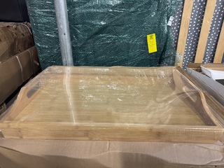 14x Bamboe dienblad 55,3×35,3 cm