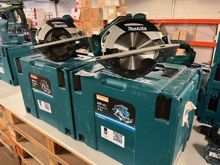 2x Cirkelzaag in M-box Makita, DHS630ZJ