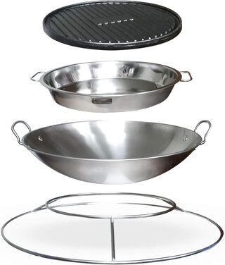 Set accessoires voor ambiente vuurtafel Meateor