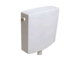 Plieger Weser Laaghangend Reservoir  Dualflush  Wit  Stortbak