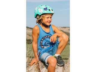 Mini Hornit Lids Fietshelm voor Kinderen  met LED achterlicht  Lazy Ll