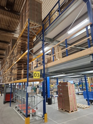 Ca. 10x Palletstelling staander, Jungheinrich