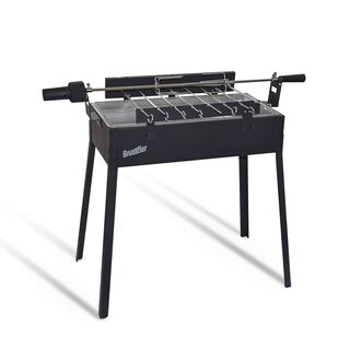 5x Mangal grill met rotisserie Bruzzzler, zwart