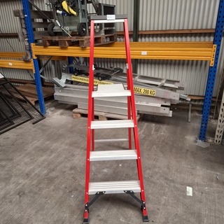 Werktrap Kelfort, 3 treeds met bordes