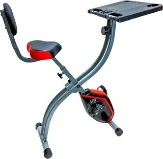 3x Hometrainer met rugleuning en bureau Wellactive