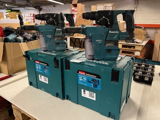 2x Boormachine in m-box Makita, DHR242ZJV