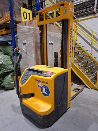 Elektrische stapelaar Jungheinrich, EJC212, bouwjaar 2009