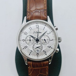 J. Cortes chronograaf herenhorloge – Sigarenmerk