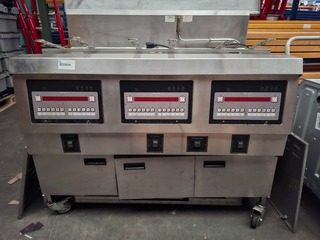 Mobiele horeca frituurpan, Open Fryers, 0FG-323, 2020