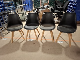 4x Eetkamerstoel