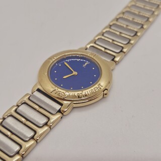 Yves Saint Laurent two tone dresswatch
