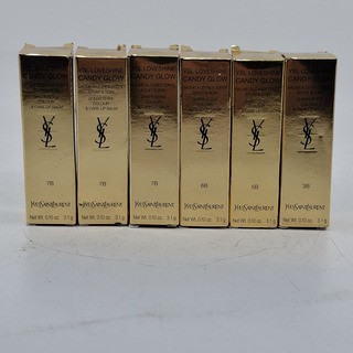 6x Lippenstift, Yves Saint Laurent, Candy Glow