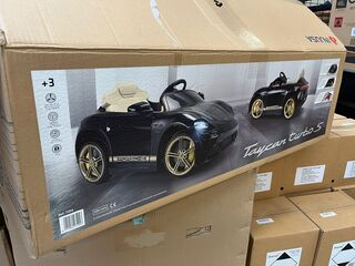 Accu auto porsche taycan black edition 12v