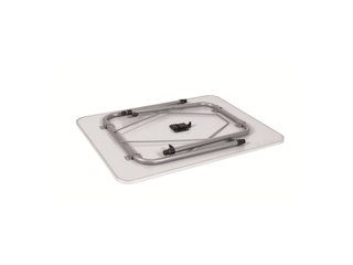 Bo-Camp – Camping tafel – Hoogte verstelbaar – 80×60 cm