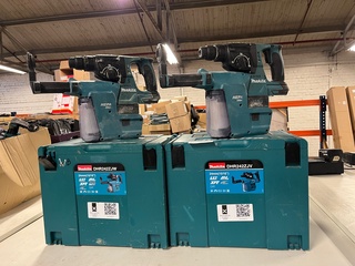 2x Boormachine in m-box Makita, DHR242ZJV