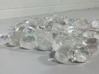 2,5 kg Bergkristal trommelstenen XXL