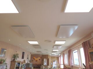 2x Infrarood verwarmingspaneel 380 Watt  , Sun Direct, PE380-Plus, wit