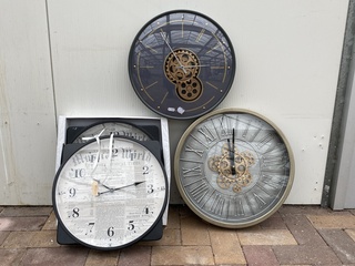 4x  Design klokken