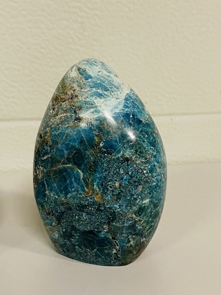 2x Apatiet vrije vorm, blauw