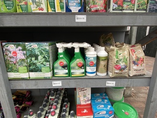 Mixpartij tuin onderhoudsmiddelen