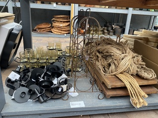 Partij diverse decoratie artikelen