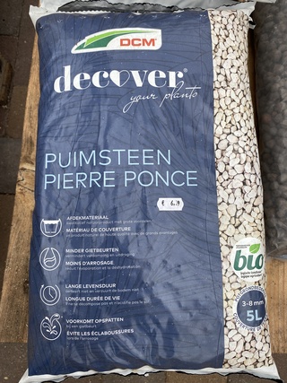 Pallet diverse zakken afdekmateriaal, DCM